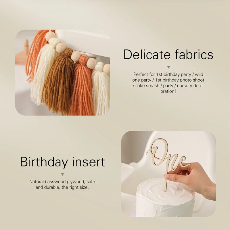 Handmade Tassel Garland Sets Decoration