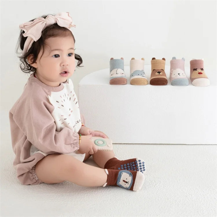 Newborn Anti Slip Cotton Socks