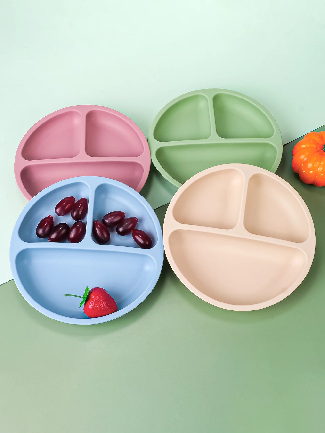 Silicone Dishes Suction Tableware