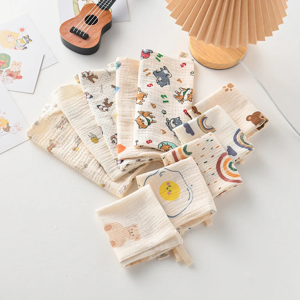 Cotton Gauze Baby Face Towel