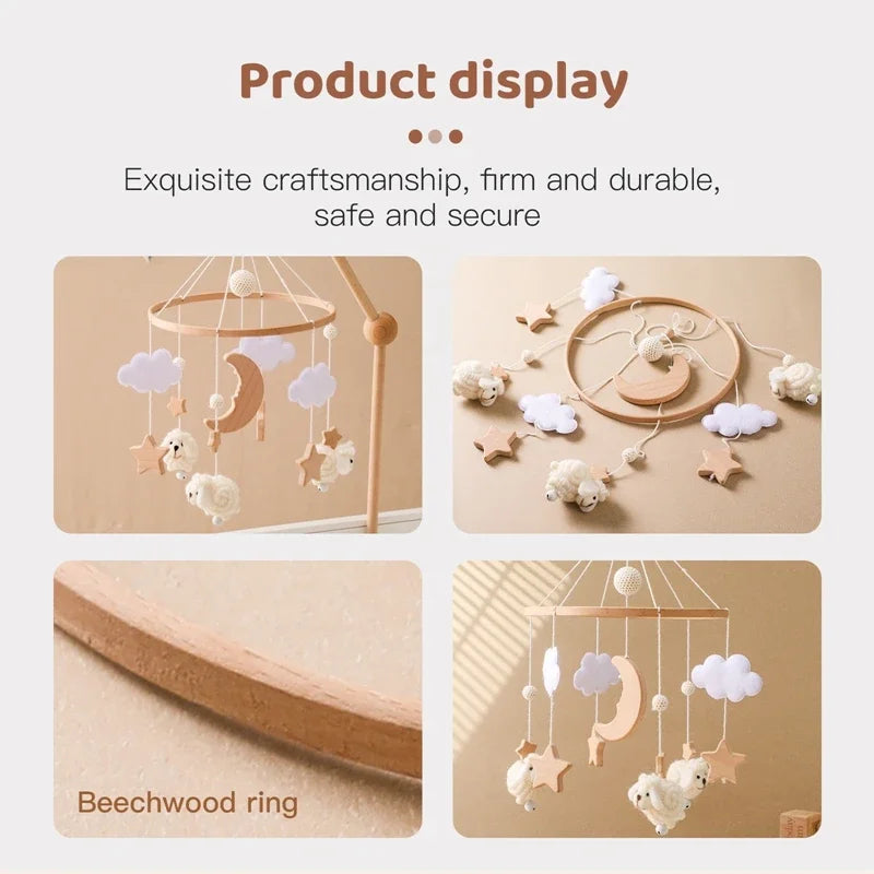 Newborn Music Hanging Bed Bell Crib Toy