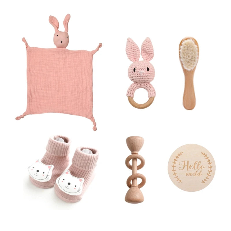 Baby Bath & Teether Toy  Gift Set