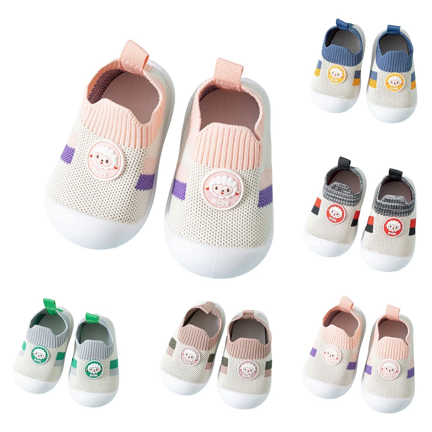 Baby Mesh Slip Breathable Shoes