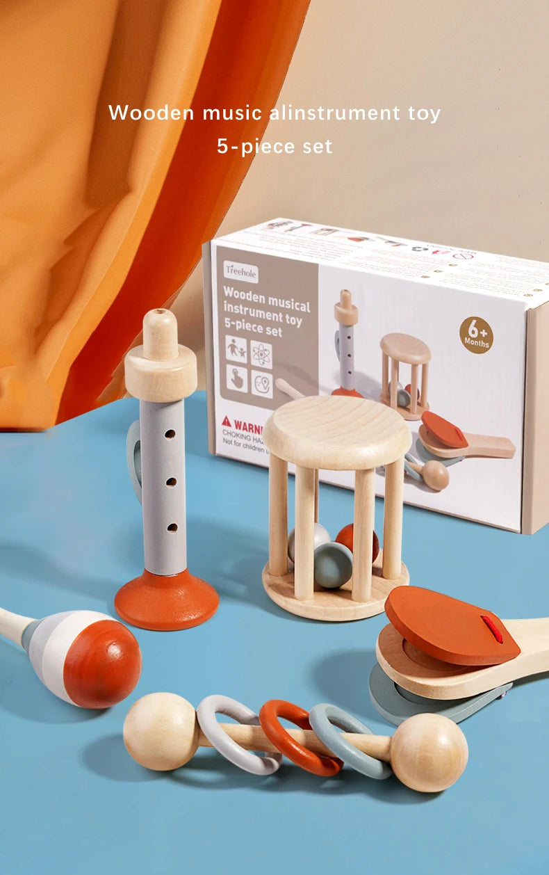 Wooden Gripping, Chewing Toy