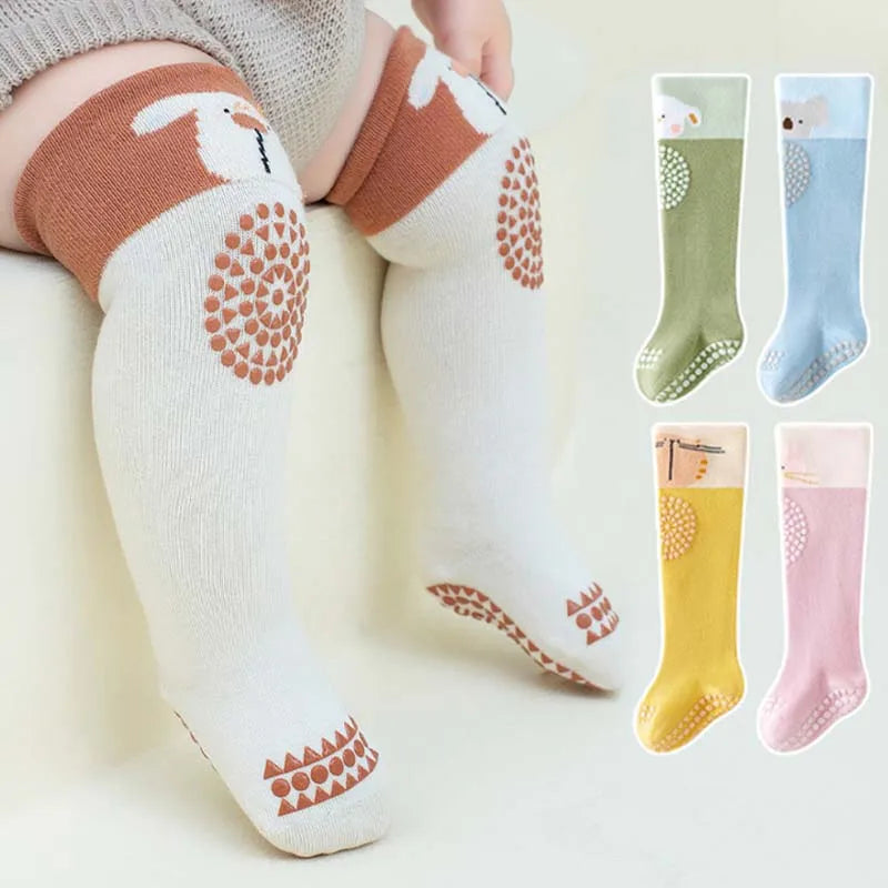 Baby Knee Pad Crawling Socks