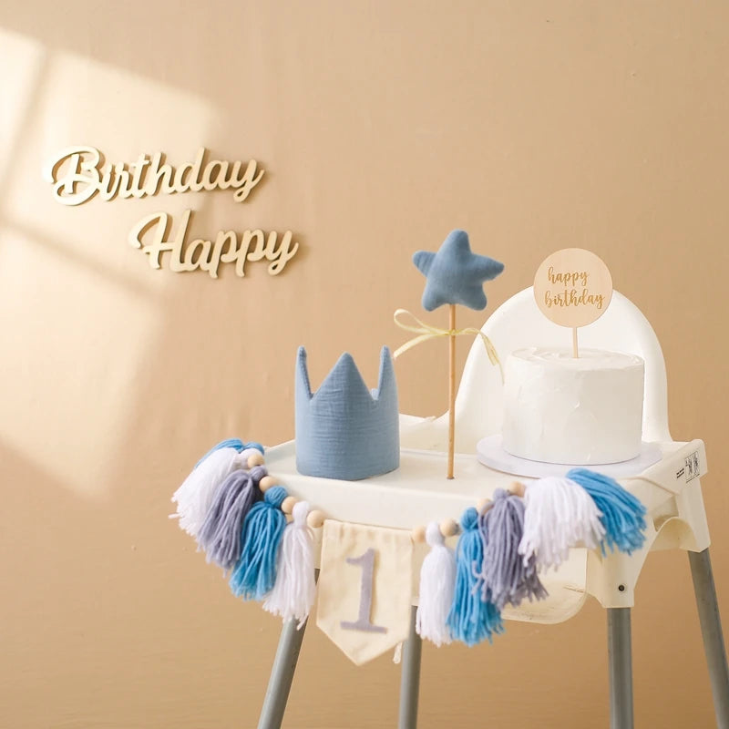Baby Party Banner Tassel
