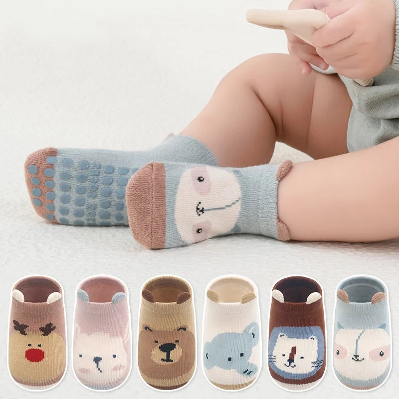 Newborn Anti Slip Cotton Socks