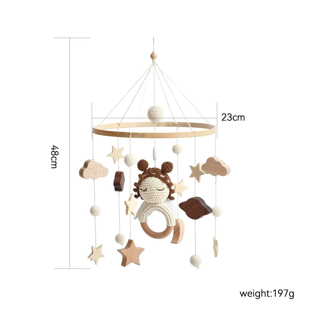 Newborn Angel Bed Bell Crib Toys