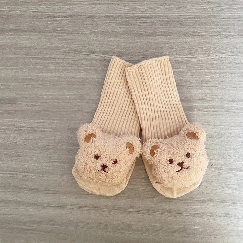 Baby Bear Long Anti Slip Socks