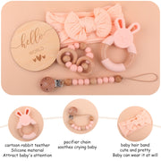 Newborn Bathing & Rattle Toy Set