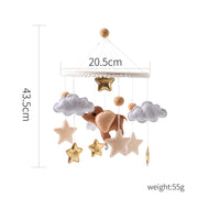 Musical Hot Air Balloon Crib Bed Bell