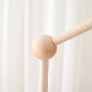 Crib Bell Toys Wooden Bracket