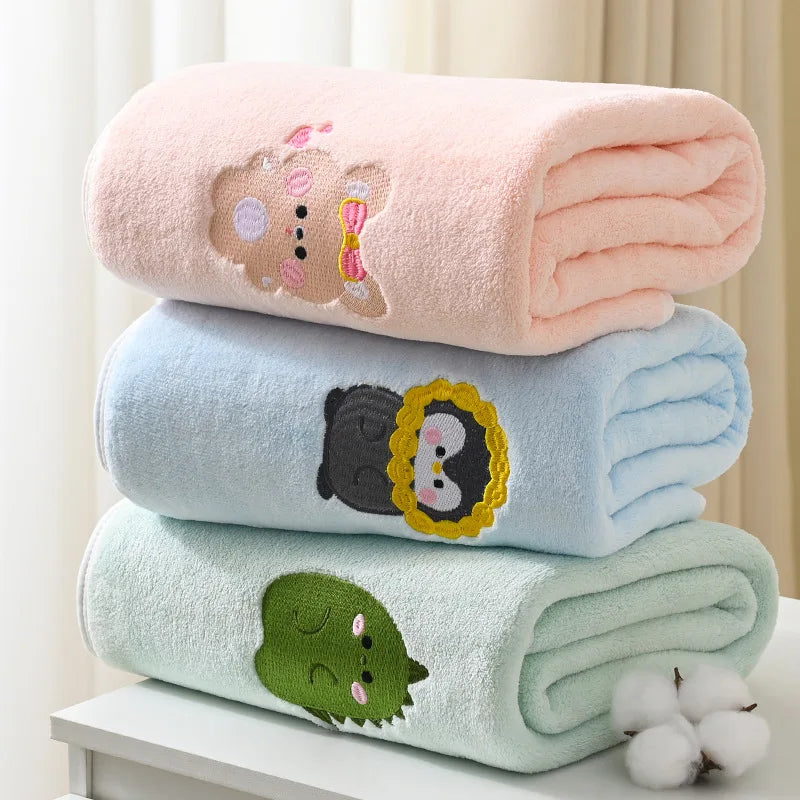 Printed Baby Bath Towel