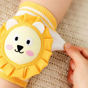 Bee Lion Cotton Strawberry Leg Warmers