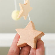 Baby Rattle Wooden Mobile Musical Bed Bell