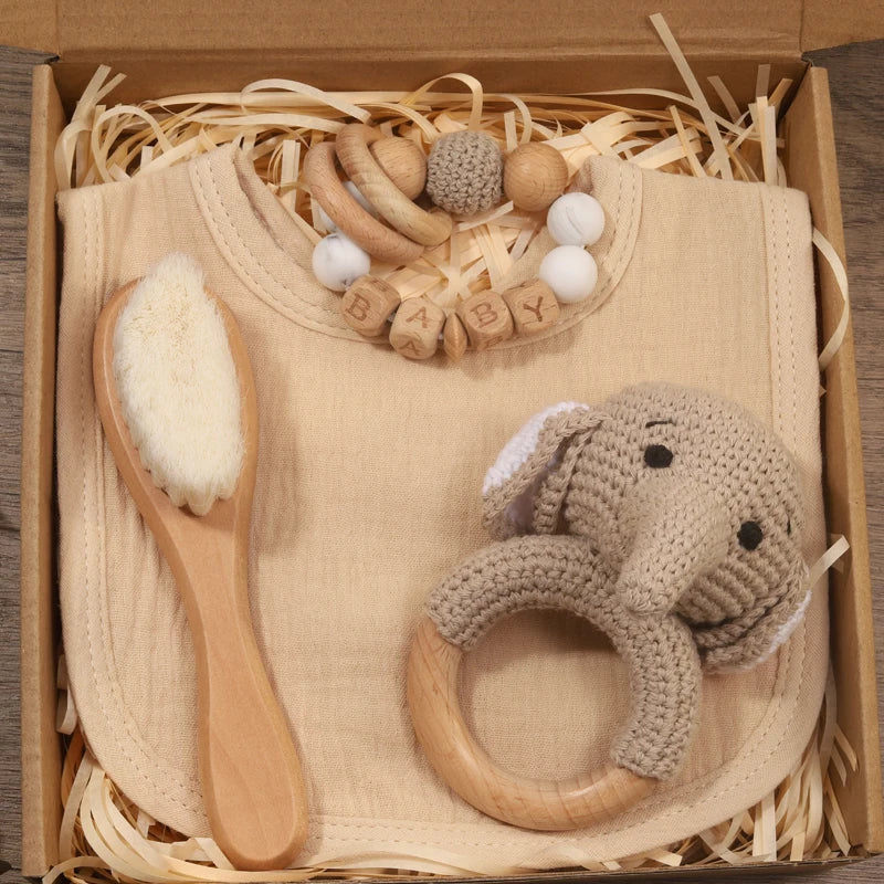 Personalized Baby Pacifier Clips Set