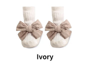 Baby Bow Middle Tube Shoes