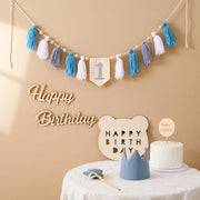 Baby Party Banner Tassel