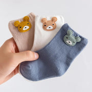 0-3 Years Kids Soft Cotton Socks