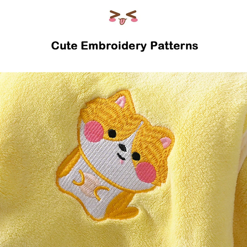 Printed Baby Bath Towel