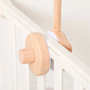 Crib Bell Toys Wooden Bracket