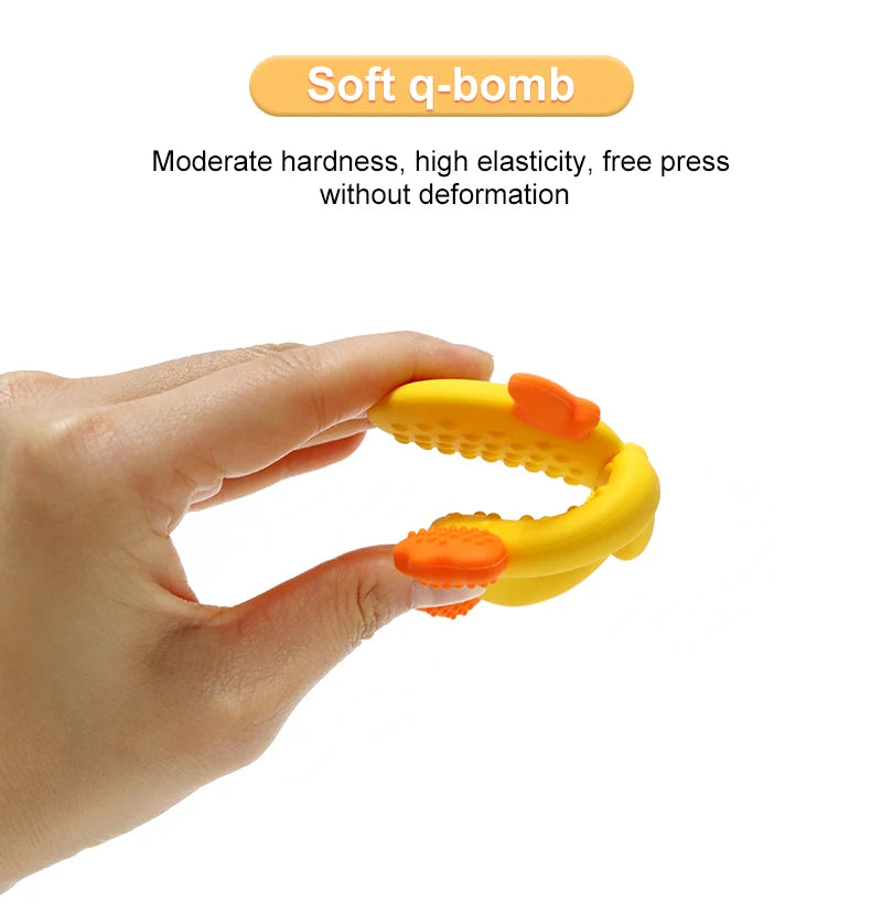 Duck Shaped Baby Teether