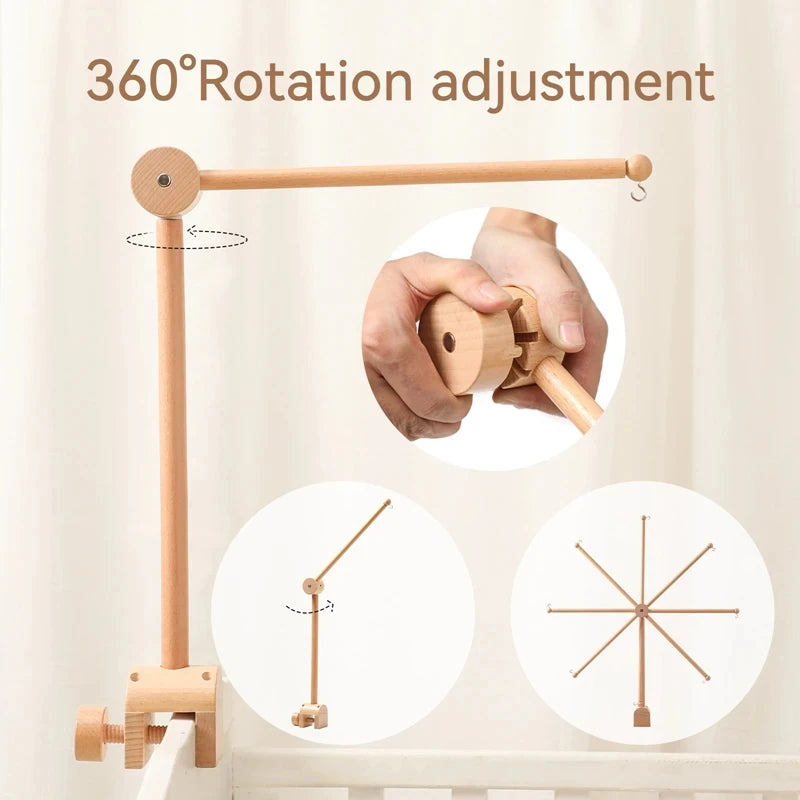 Rattle Stand Baby Crib Toy