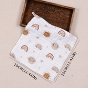 5PCS Set Bamboo Cotton Face Towel