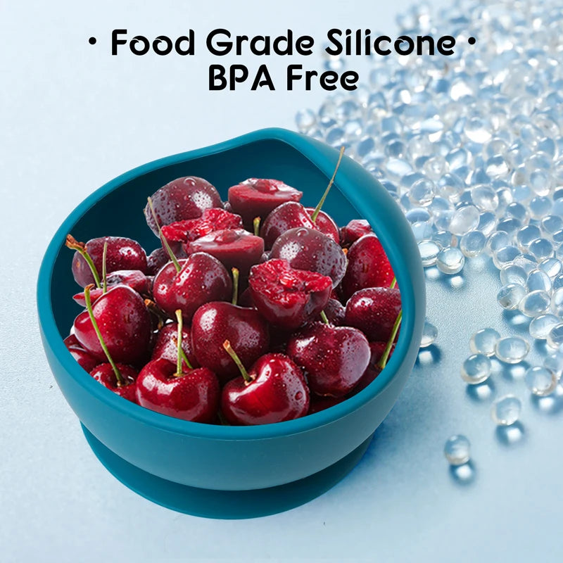 Silicone Dishes Suction Tableware