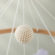 Baby Crib Wooden Bed Bell Rattle Toy