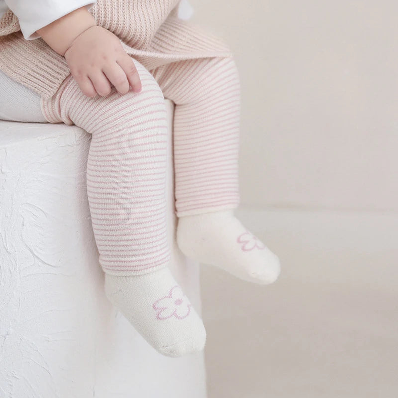 Newborn Baby Knee Pad Stockings