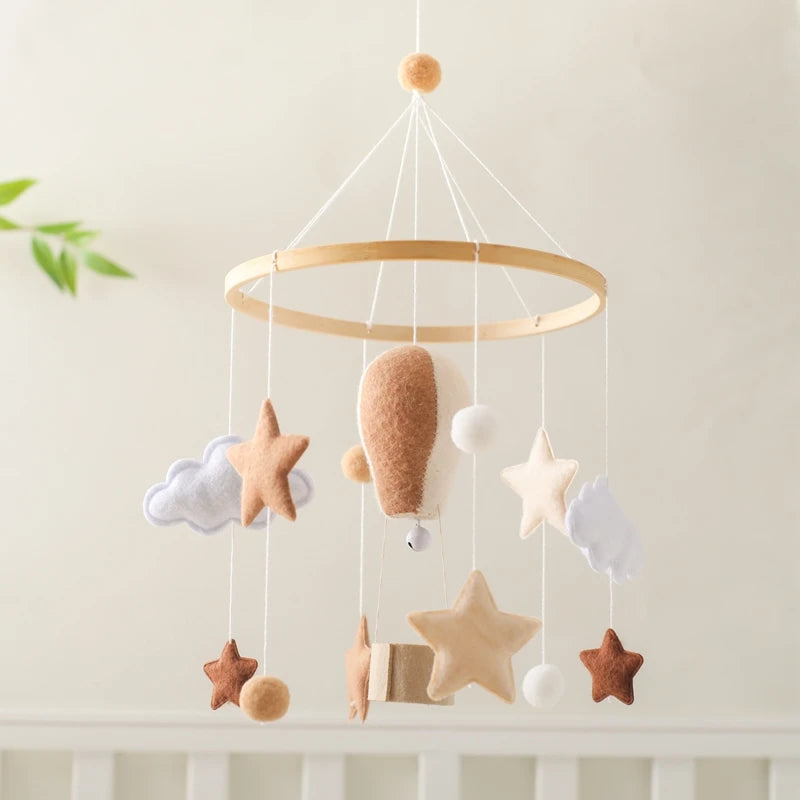 Musical Hot Air Balloon Crib Bed Bell