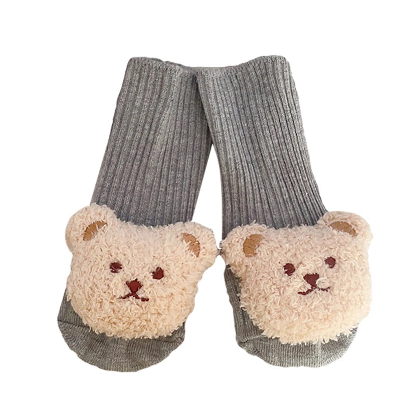 Baby Bear Long Anti Slip Socks