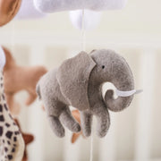 Baby Rattle Wooden Mobile Musical Bed Bell