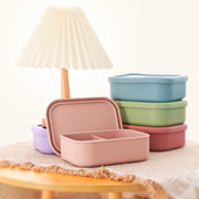 Lunch Box Three-Compartment Box