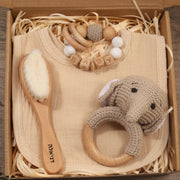 Personalized Baby Pacifier Clips Set