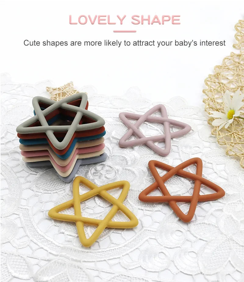 Pentagram Teether Toys