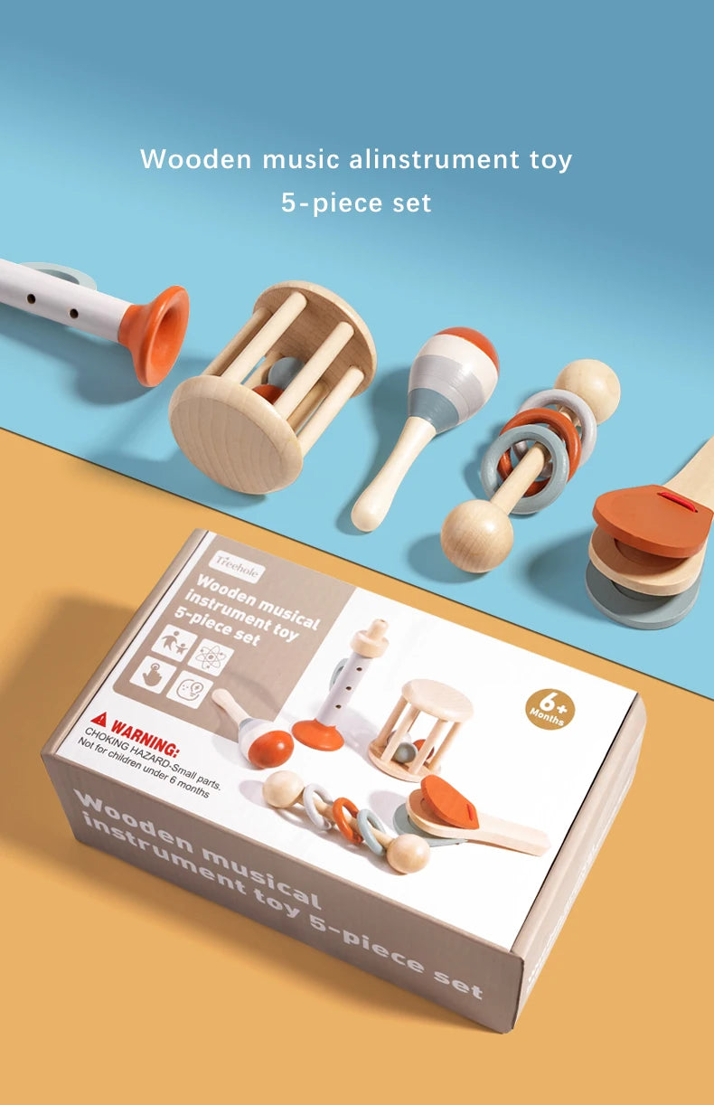 Wooden Gripping, Chewing Toy