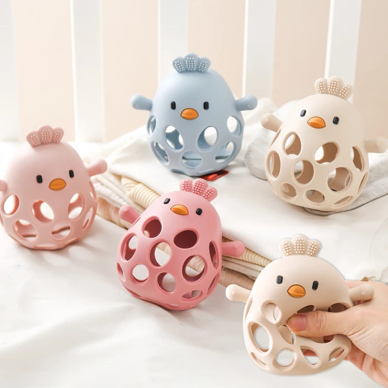Cute Chick Infant Teether Toys