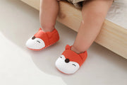 Cartoon Animals Pattern Baby Shoes