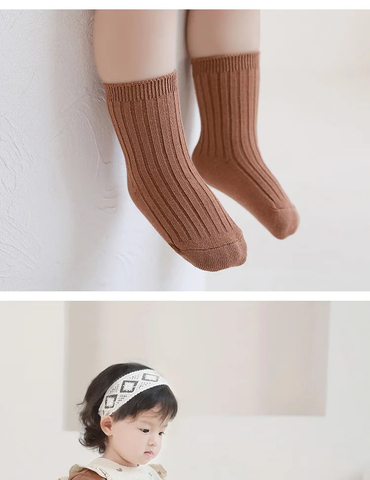 5 Pair Baby Breathable Socks