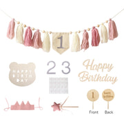 Baby Party Banner Tassel