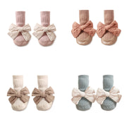 Baby Bow Middle Tube Shoes
