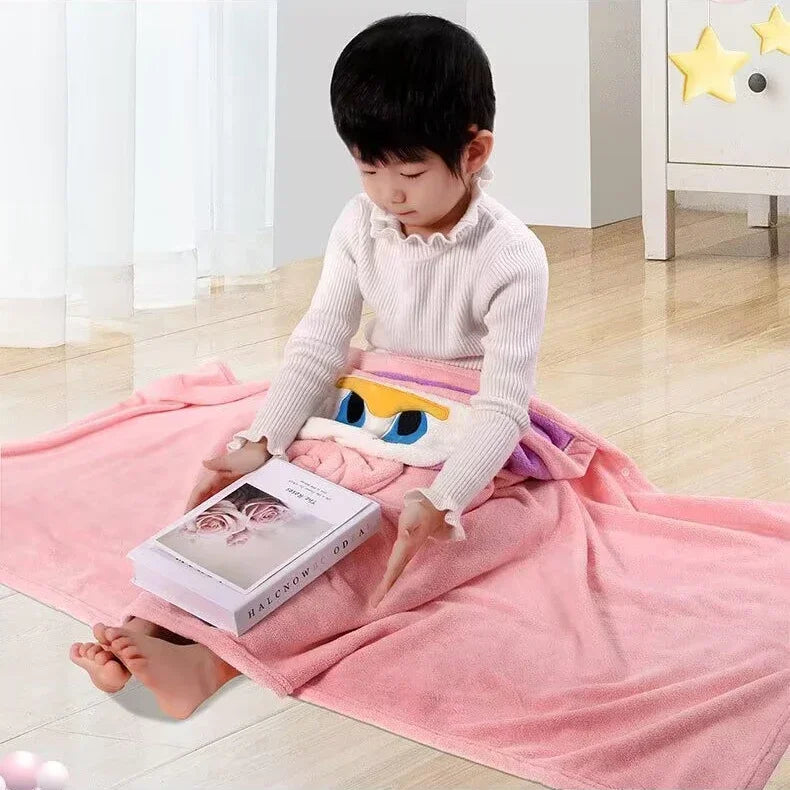 Kids Hooded Bathrobe