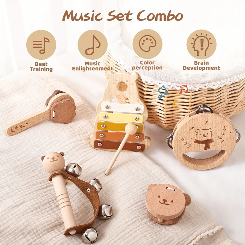 Kids Wooden Montessori Toys