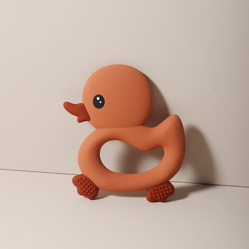 Duck Shaped Baby Teether