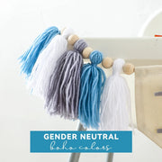 Baby Birthday Party Handmade Banner Tassel